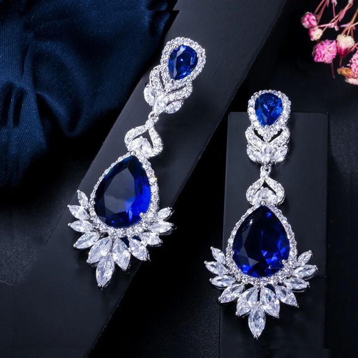 Crystal Rhinestone Ear Rings